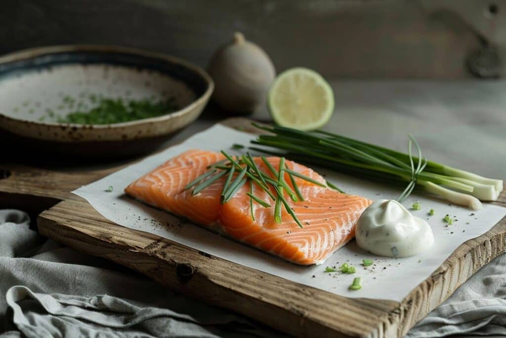 Saumon à la crème fraîche : une recette savoureuse et rapide